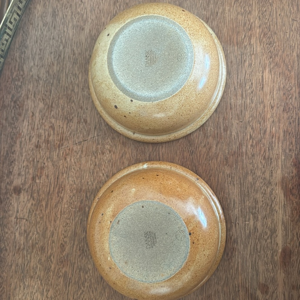 Lot of two BLT Bronzestone by Dansk bowls - Picture 7 of 8